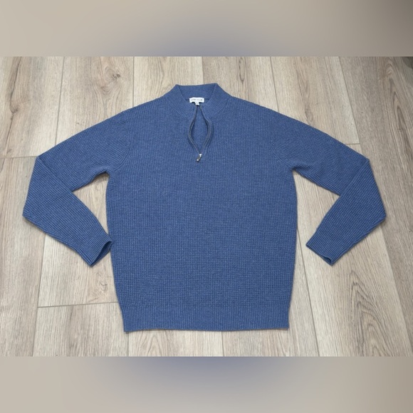 PETER MILLAR Men's Blue Sweater - Picture 1 of 12